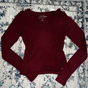 Ribbed Long Sleeve Tee